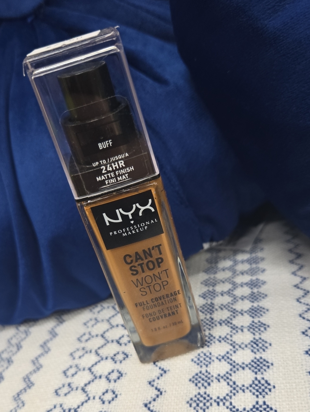 NYX Can't Stop Won't Stop Foundation — Buff (Warm Tan)